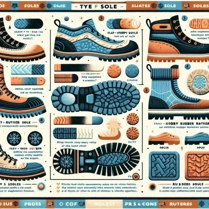 Какая подошва лучше для зимней обуви?